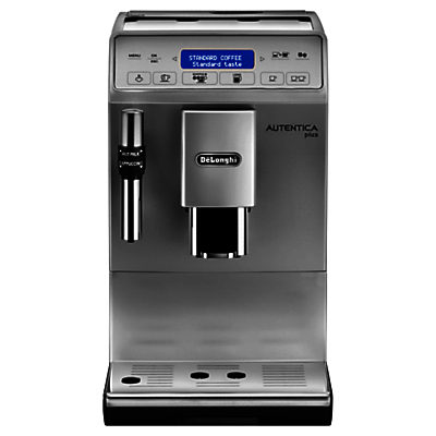 De'Longhi Autentica Plus ETAM 29.620.SB Coffee Maker, Silver/Black